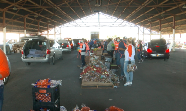 Operation Hope's annual turkey giveaway