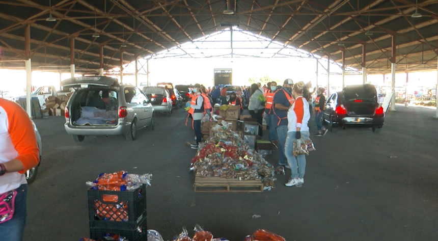 Operation Hope's annual turkey giveaway