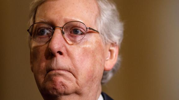 GOP Senate Leader Mitch McConnell.