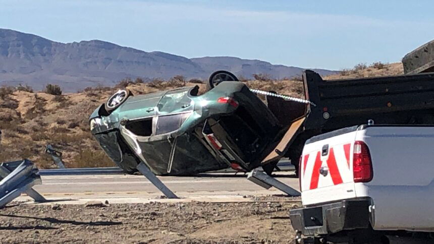 At least 1 seriously hurt as semi-truck, SUV crash shuts down I-10 east ...