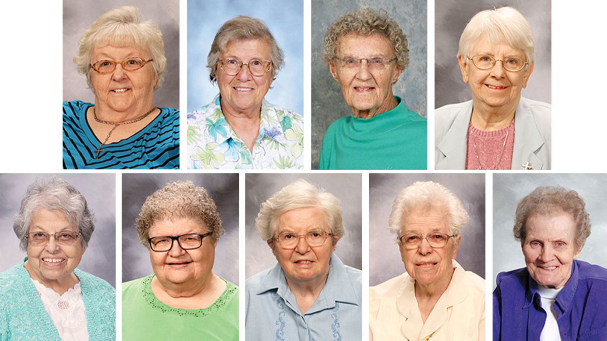 Nine nuns who died after a Covid-19 outbreak at the Adrian Dominican Sisters in Michigan.