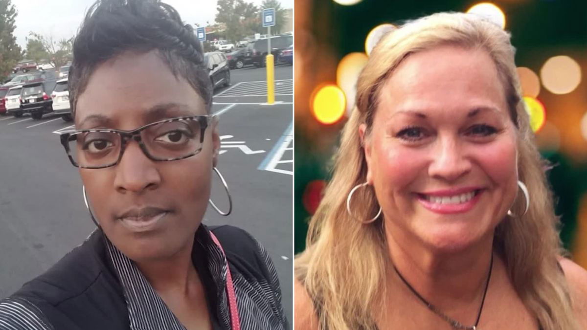 Dana Johnson, left, and Cynthia Lindsey, Georgia educators who died from Covid-19.