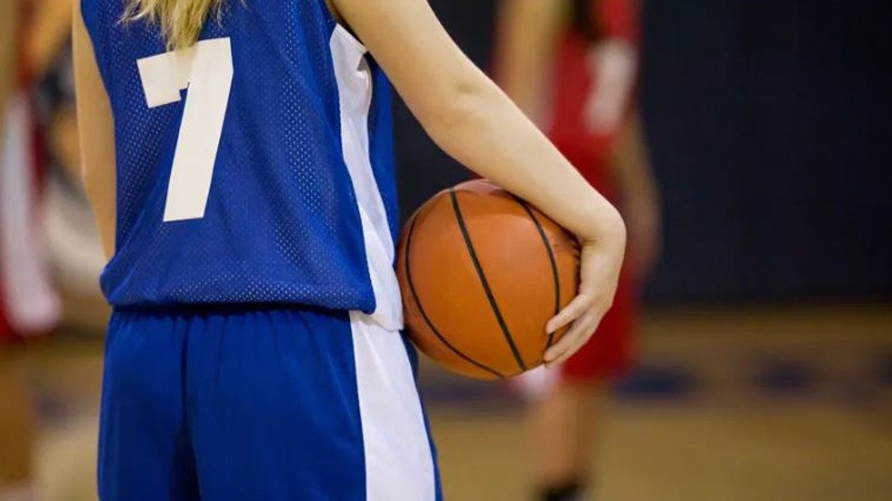 A girl's basketball player on the court in this file photo.