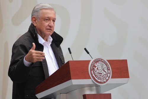 Mexico President Andrés Manuel López Obrador.