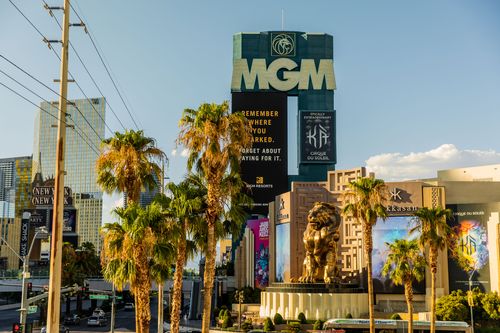 The MGM hotel and casino in Las Vegas.