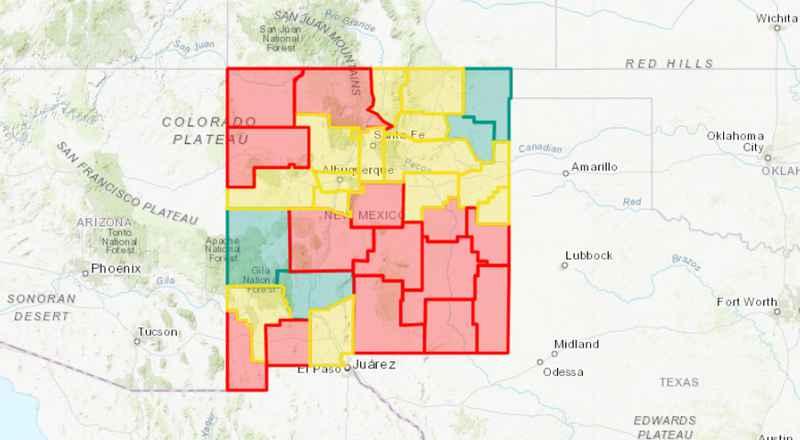 Dona Ana County's state virus ranking improves, allows more business re ...