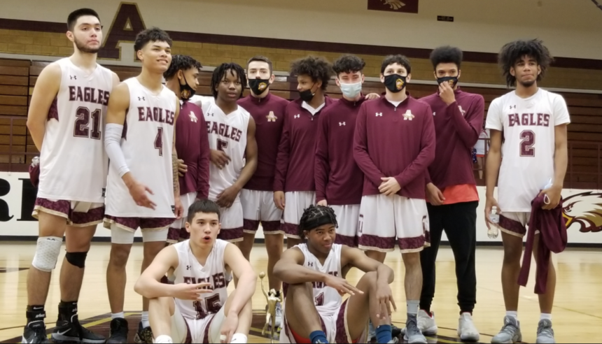 High School Basketball Playoffs Andress Claims Area Title Canutillo