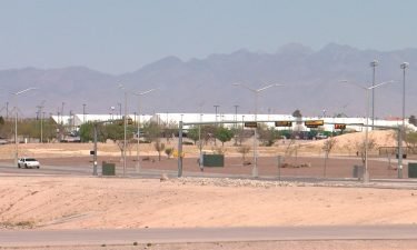 Migrant facility on Fort Bliss