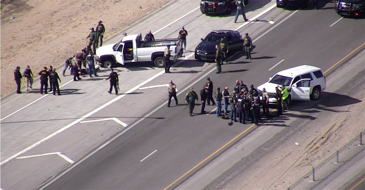 Chase of a drug suspect who killed an NMSP officer that ended in a shootout in the Las Cruces area.