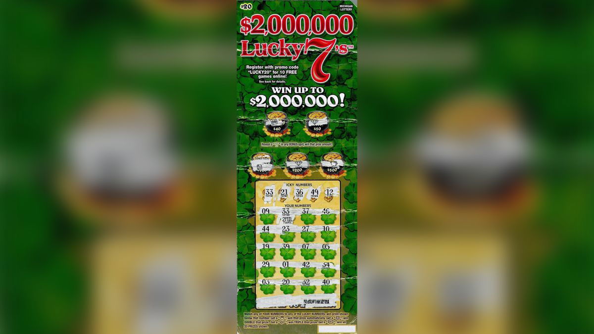 The $2M scratch-off lottery ticket.