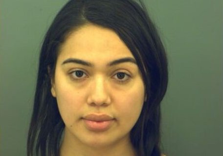 Lizeth Corona, accused of stabbing a man.