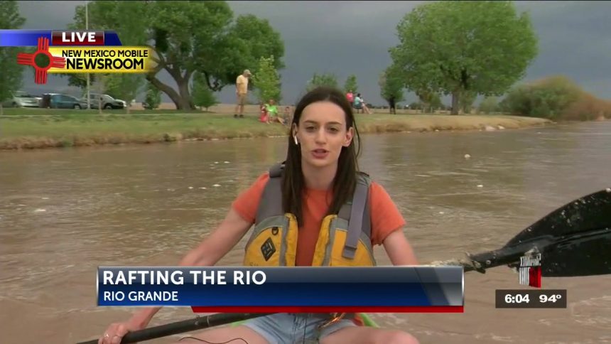 It S Rafting Season As Water Makes Its Way Down The Rio Grande Through Borderland Kvia