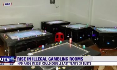 More illegal gambling rooms in Oahu are getting busted.