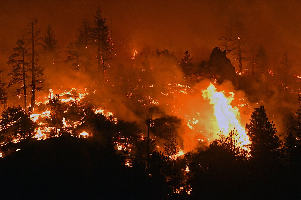 <i>Scott Stoddard/AP</i><br/>President Joe Biden will reportedly meet with governors about the threat of wildfires and announce new wildfire response initiatives. Pictured