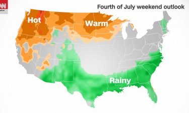The weather on the Fourth of July will either be too wet