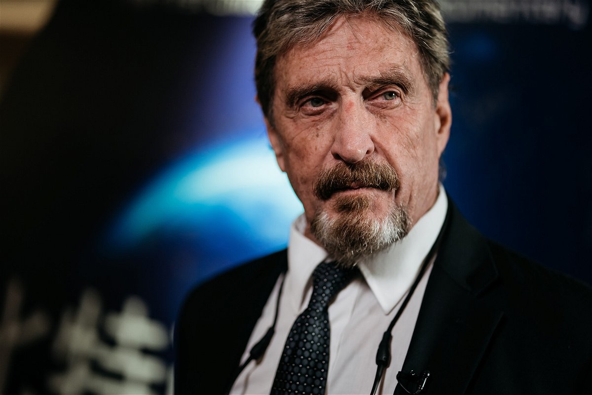<i>Anthony Kwan/Bloomberg/Getty Images</i><br/>John McAfee