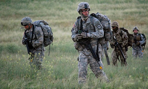 South Dakota National Guard troops.