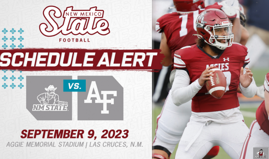 NMSU football announces games with Air Force added to 2023, 2025