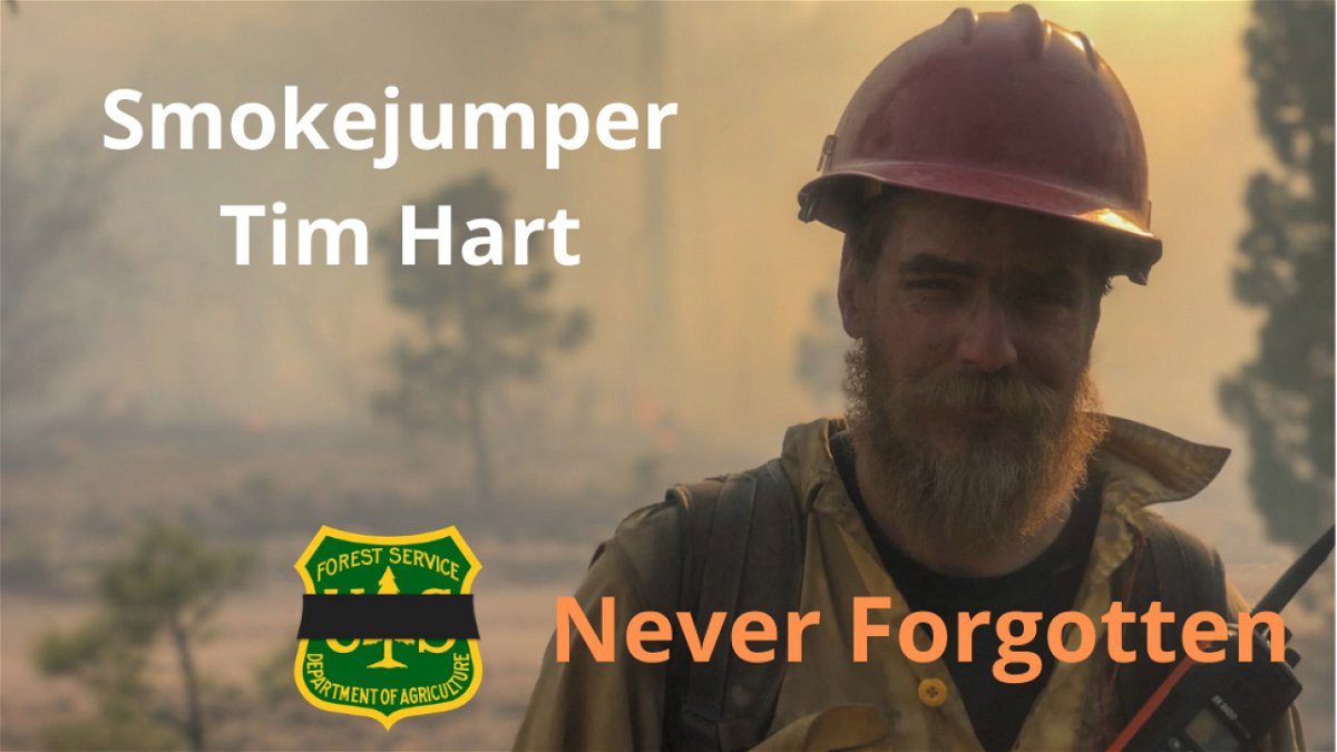 Smoke jumper Tim Hart, who died in a New Mexico wildfire.