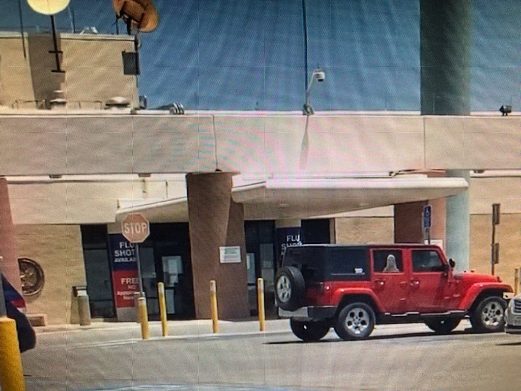 The entrance to the El Paso VA Medical Center on N. Piedras.