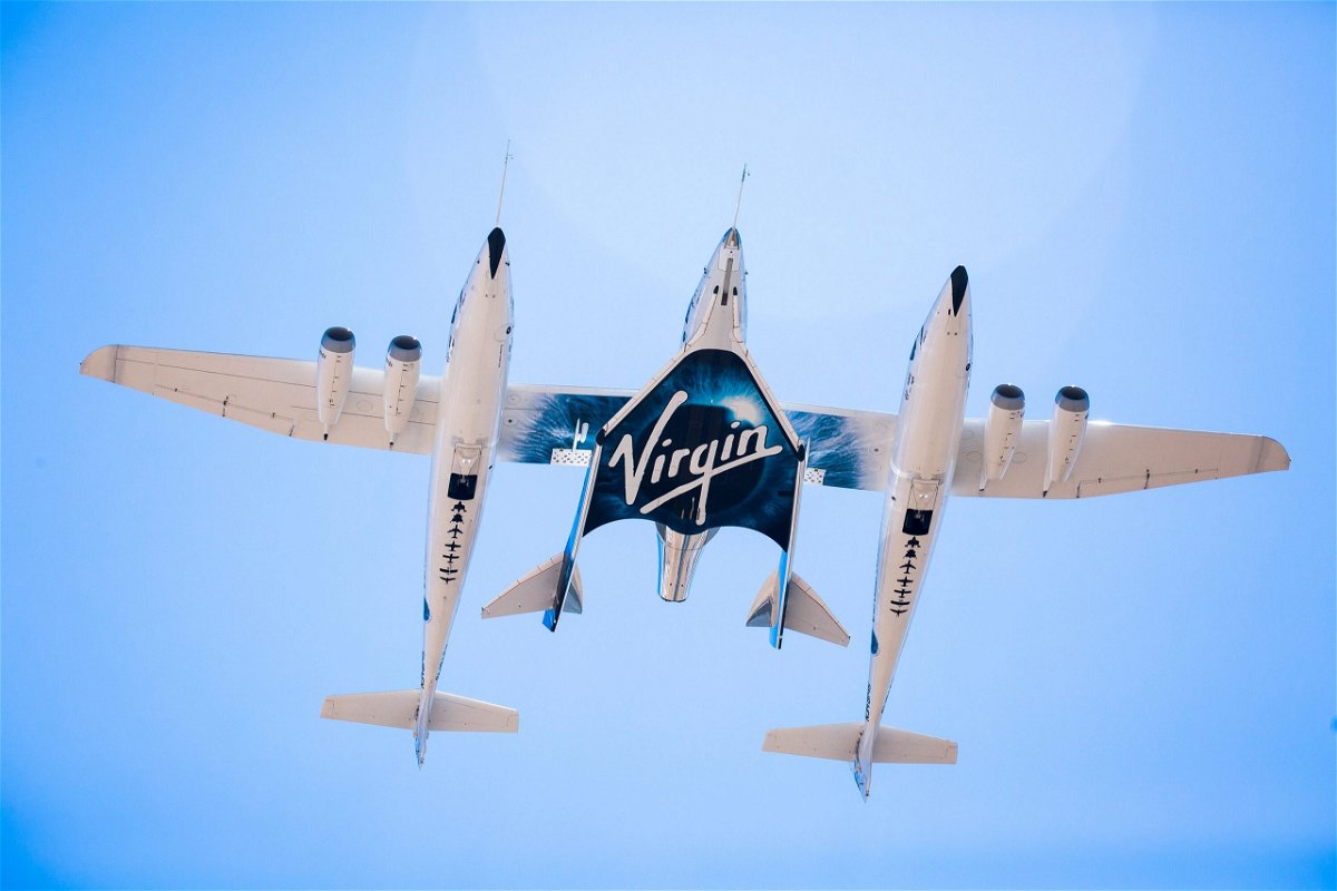 <i>Virgin Galactic</i><br/>Virgin Spaceship Unity and Virgin Mothership Eve take to the skies.
