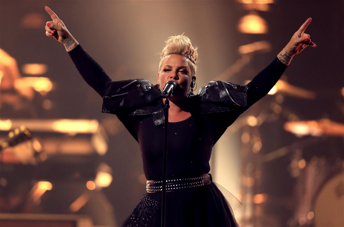 <i>Christopher Polk/NBCUniversal/Getty Images</i><br/>Pink told her 31.6 million Twitter followers that she was proud of the team's protest.