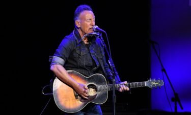 Bruce Springsteen performs onstage during the 13th annual Stand Up for Heroes to benefit the Bob Woodruff Foundation at The Hulu Theater at Madison Square Garden on November 4