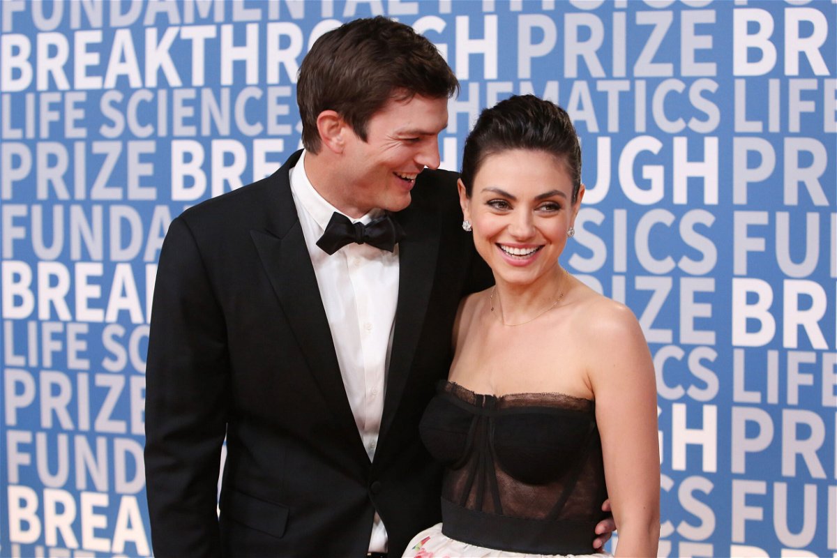 <i>Jesse Grant/Getty Images</i><br/>(From left) Ashton Kutcher and Mila Kunis said recently they do not bathe themselves or their kids too often.