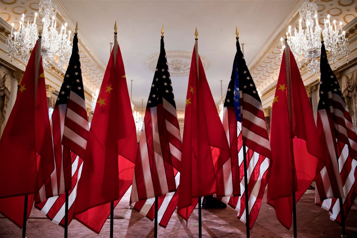 <i>BRENDAN SMIALOWSKI/AFP/Getty Images</i><br/>China has accused the US of being at fault for the two sides' frayed relationship.