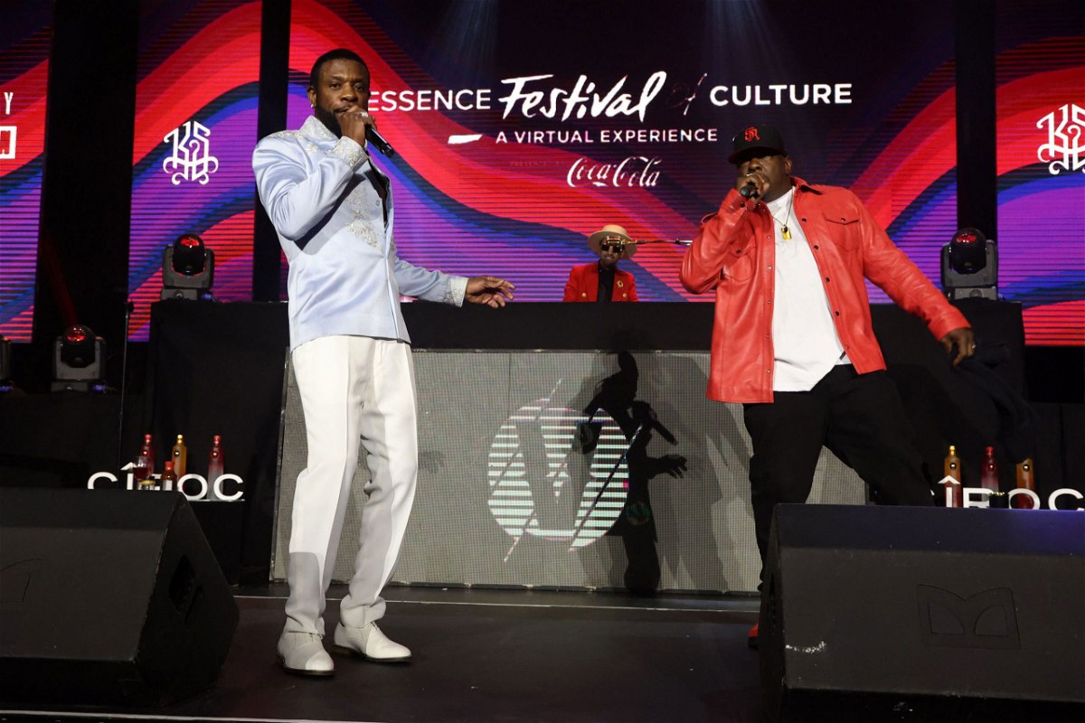 <i>MediaPunch/Shutterstock</i><br/>Keith Sweat and Bobby Brown performed their Verzuz on July 1