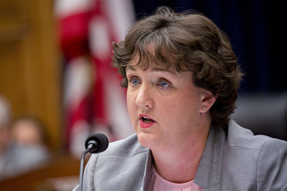 <i>Bloomberg/Getty Images</i><br/>Rep. Katie Porter said in a statement that her team is evaluating how to keep her events safe going forward.