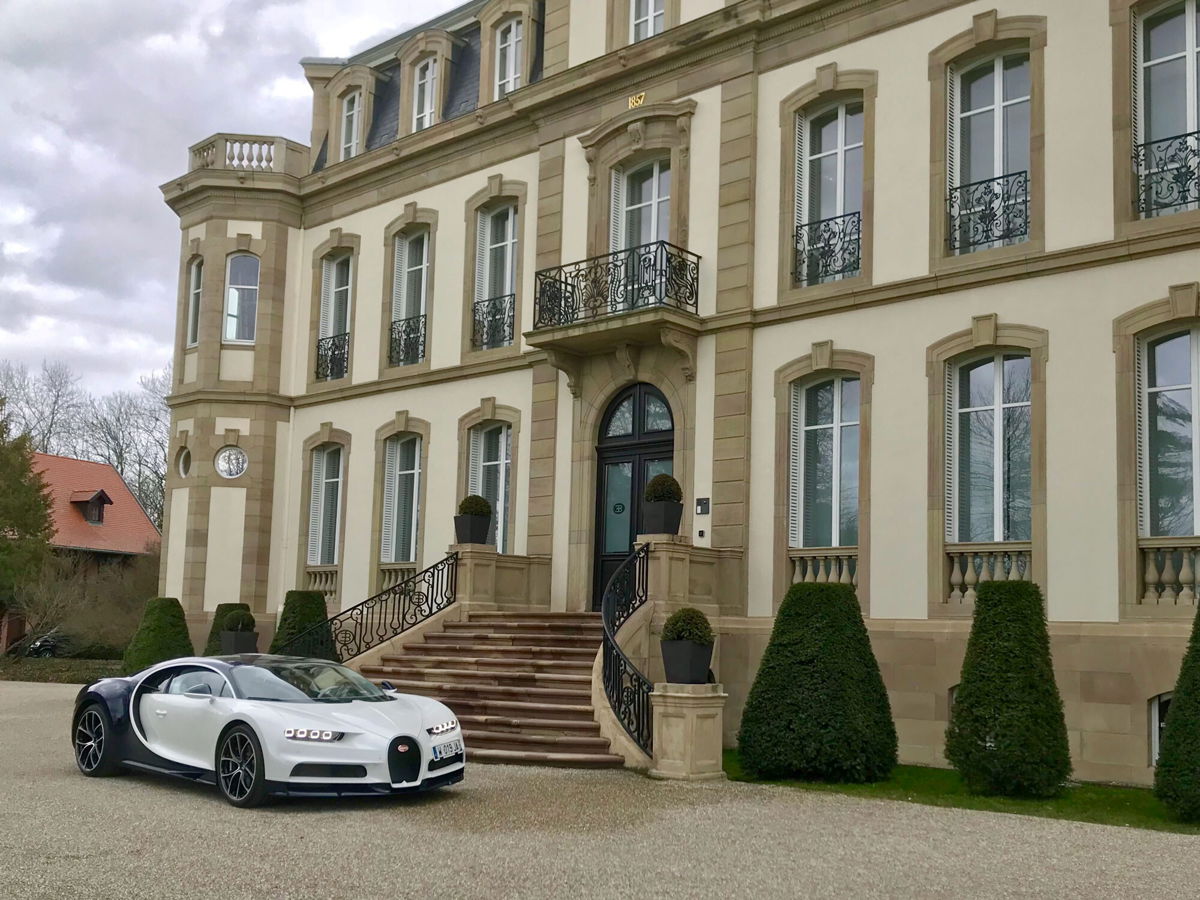 <i>Peter Valdes-Dapena/CNN</i><br/>Bugatti Chiron is pictured at Bugatti's headquarters in France.