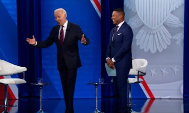 Joe Biden quipped July 21 that the first time he heard "Hail to the Chief" as President he asked