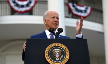 President Joe Biden on July 21 raised the alarm about conspiracy theories flourishing in the US and dividing the nation