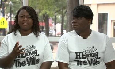 Arry McNeill and Demetria Murphy are teaming up with a local graphic designer to help curb the gun violence problems plaguing Fayetteville