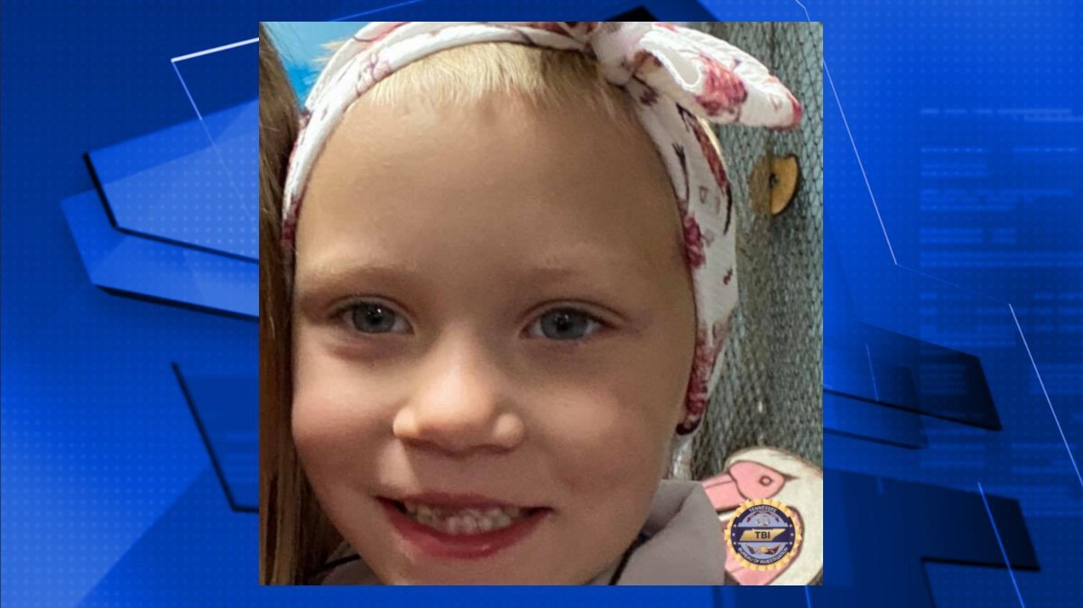 <i>TBI via WSMV</i><br/>The Tennessee Bureau of Investigation (TBI) is looking for missing 5-year-old Summer Wells from Hawkins County