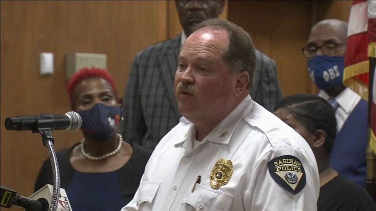 <i>WNEM</i><br/>Saginaw Police Chief Robert Ruth is working to resolve many officers working mandatory overtime and some departments seeing low morale.
