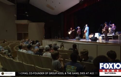 The band 'Gretsch Lyles and the Modern Eldorados' hosted this event to pay tribute to those fallen children.