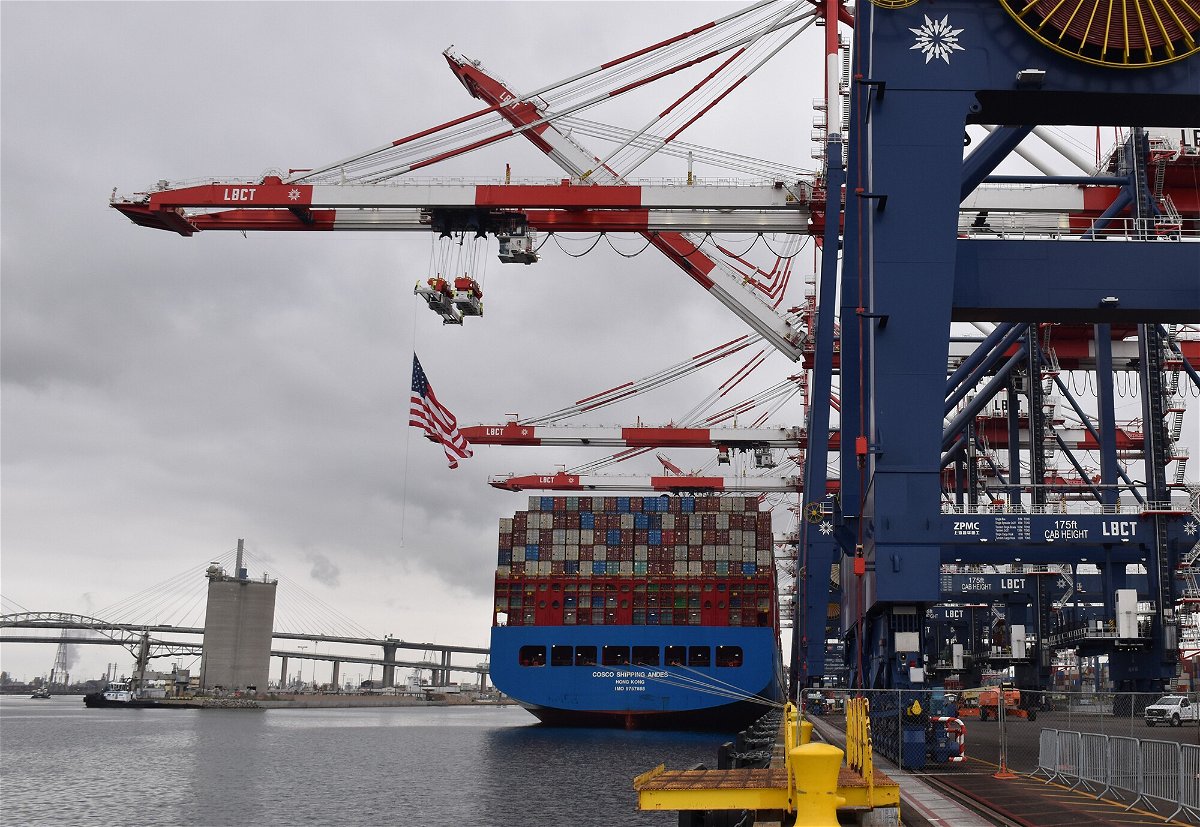 <i>Gao Shan/Xinhua/Getty Images</i><br/>Supply chain issues will impact your holiday shopping. Companies will have fewer products and higher prices. Pictured is the Port of Long Beach in California
