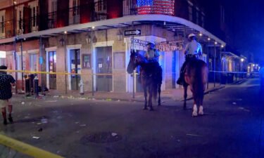 Five people were wounded in a shooting near Bourbon Street in New Orleans on August 1.