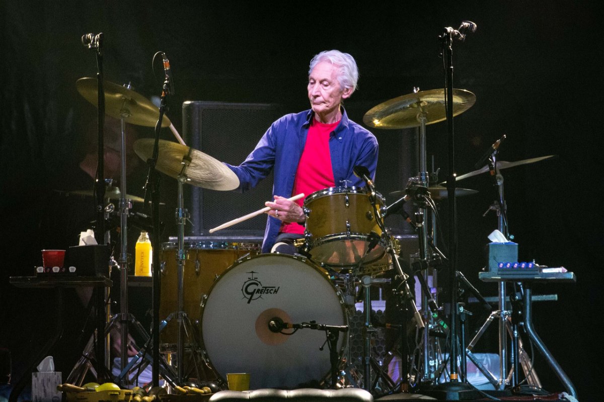 <i>Suzanne Cordeiro/AFP/Getty Images</i><br/>The Rolling Stones drummer Charlie Watts