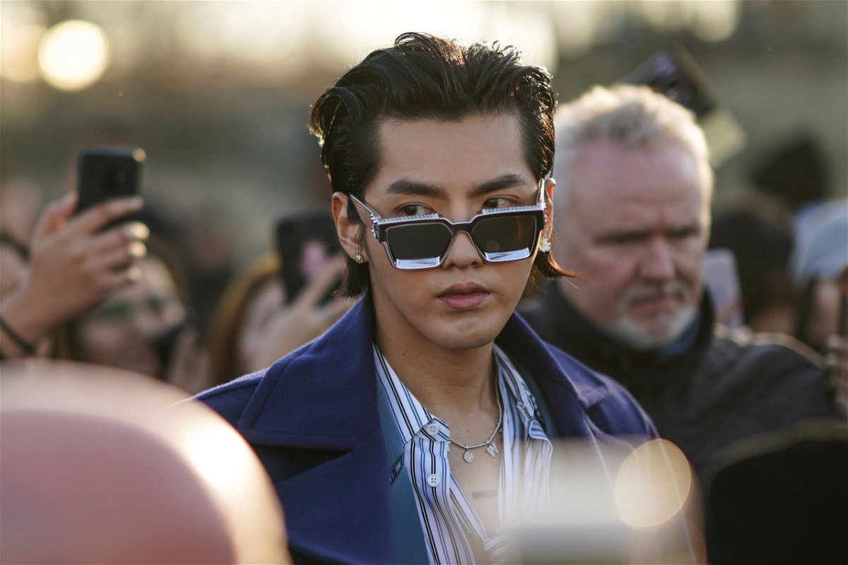 <i>Edward Berthelot/Getty Images</i><br/>Pop star Kris Wu is detained in China after rape allegations. Wu is here attending the Paris Fashion Week in France on January 16