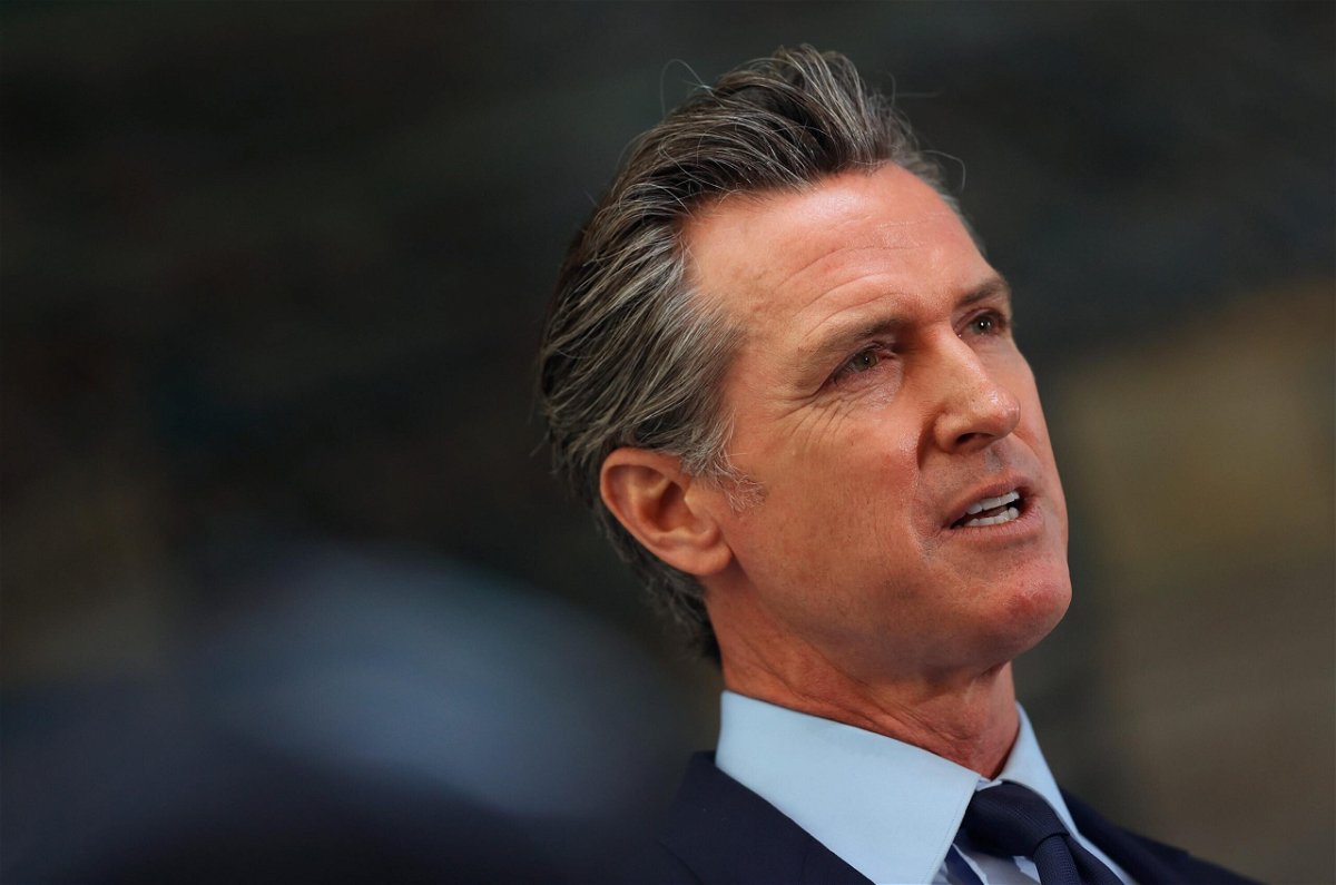 <i>Justin Sullivan/Getty Images</i><br/>California Gov. Gavin Newsom will announce Aug. 11 that teachers and other school employees must either be vaccinated against Covid-19 or submit to regular testing.