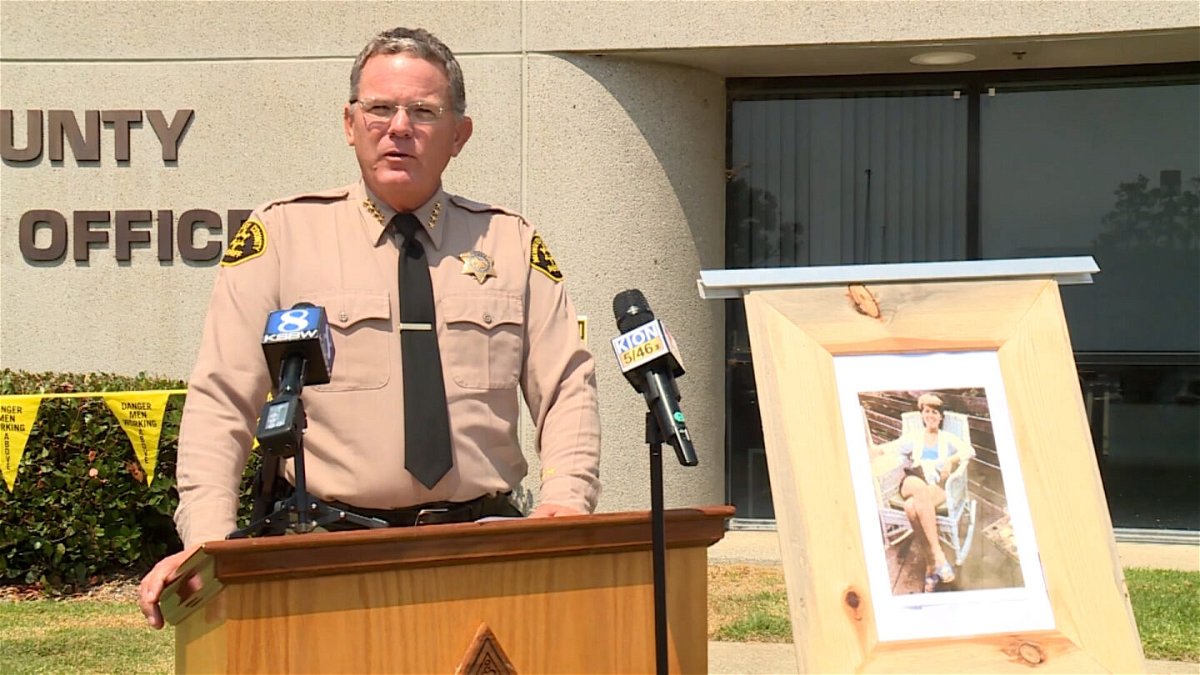 <i>KSBW</i><br/>The Monterey County Sheriff's Office holds a news conference on the arrest of a suspect for the killing of Sonia Carmen Herok Stone in 1981.