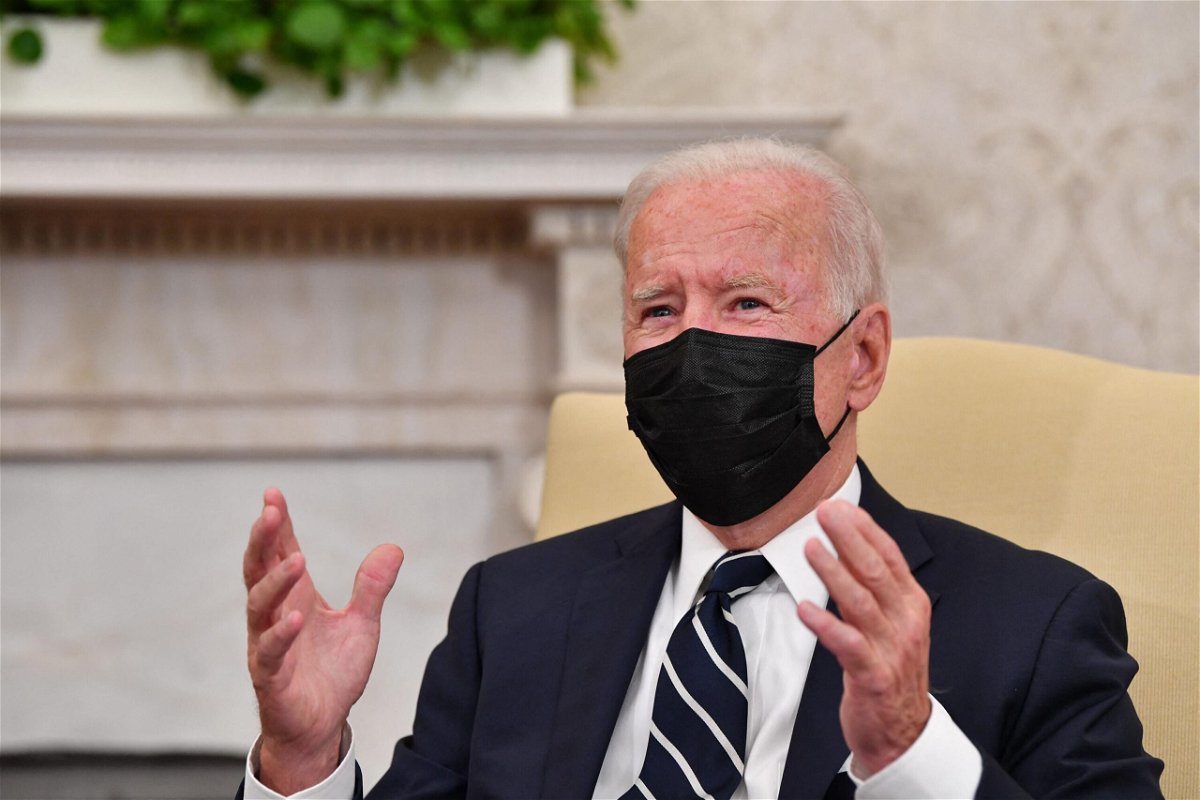 <i>Nicholas Kamm/AFP/Getty Images</i><br/>President Joe Biden.