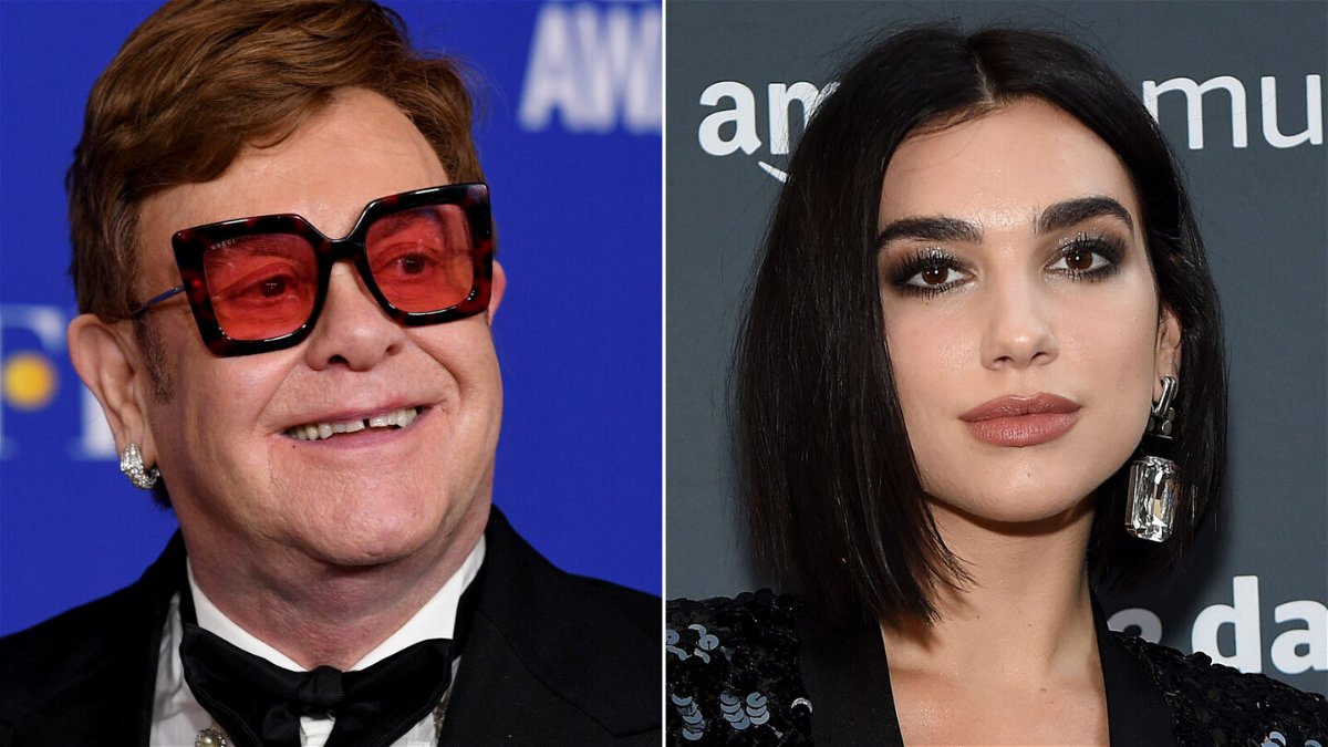 <i>Getty Images</i><br/>Elton John and Dua Lipa have teamed up on a new song.