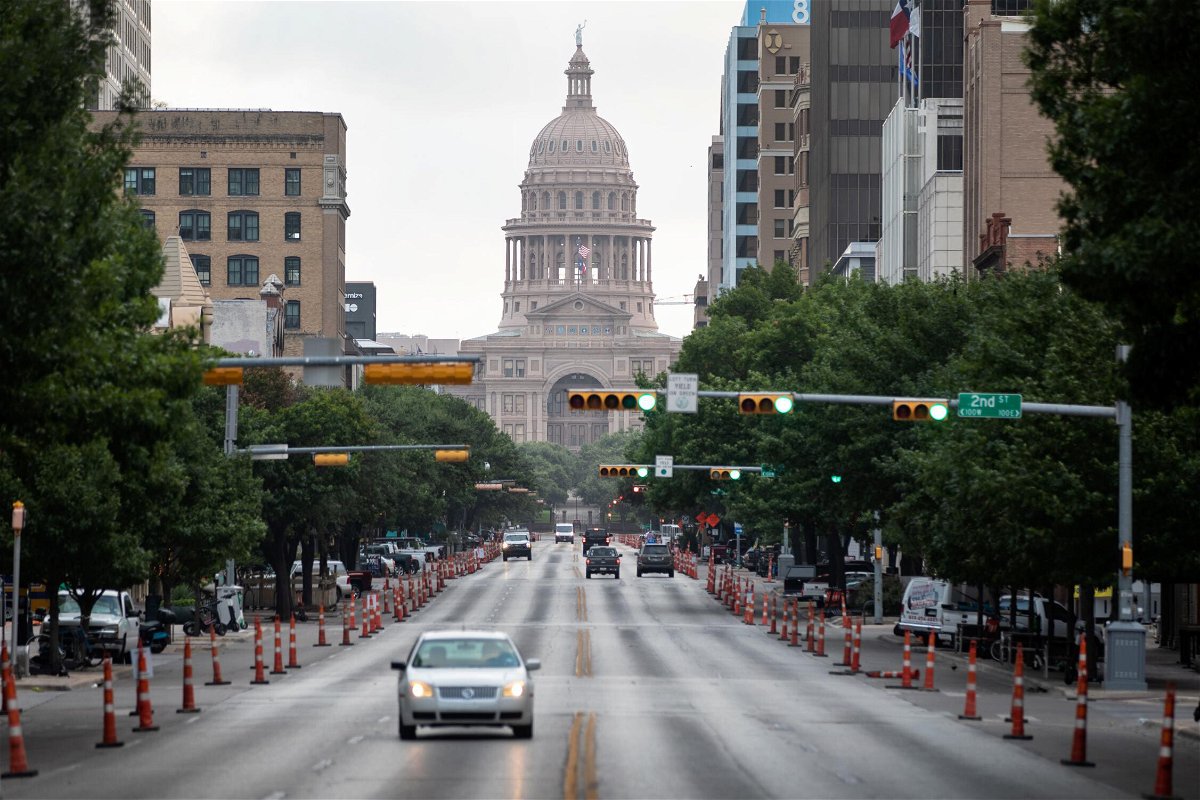 <i>Montinique Monroe/Getty Images</i><br/>The Texas state Capitol in Austin.