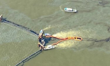 Teams are working to clean up an oil spill that happened during work on the Golden Ray shipwreck near Georgia's Jekyll and St. Simons islands