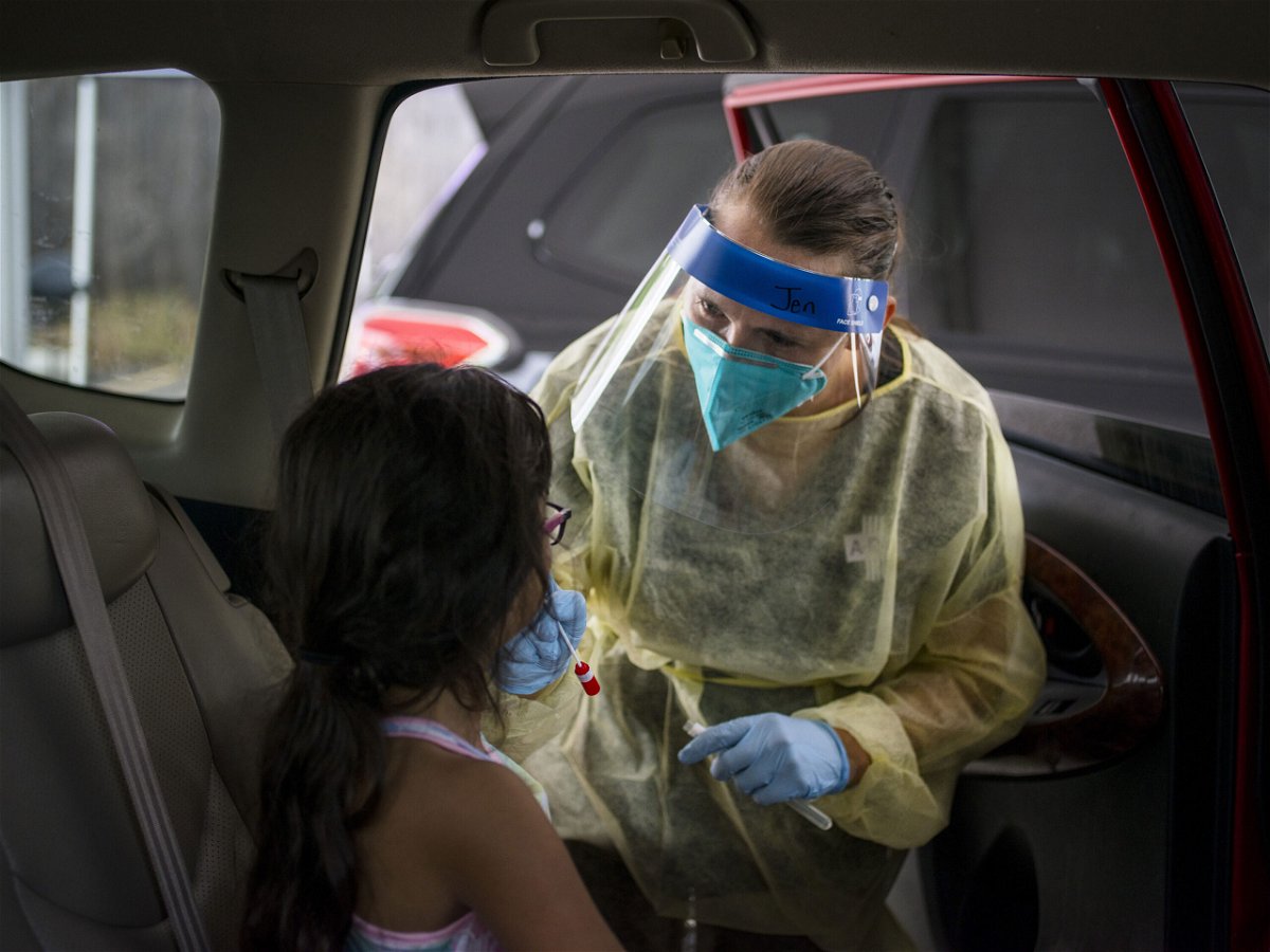 <i>Matthew Busch/Bloomberg via Getty Images</i><br/>Covid-19 outbreaks have sent many students back into quarantine early in the new school year. One way to help students stay in classrooms is to have students -- particularly those who are not vaccinated -- wearing masks in school