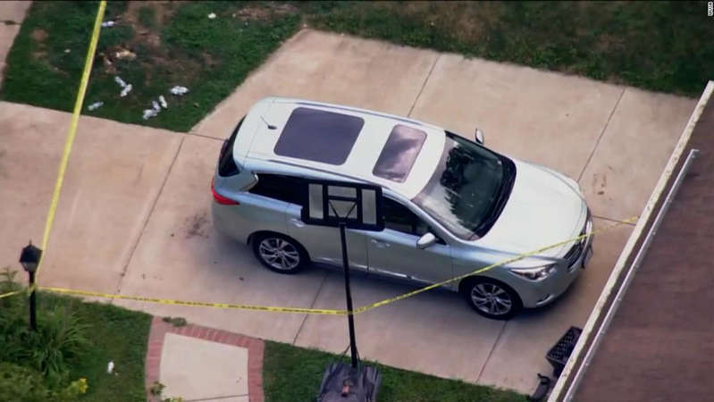 A 5-year-old child was found dead in this car in northern Virginia.